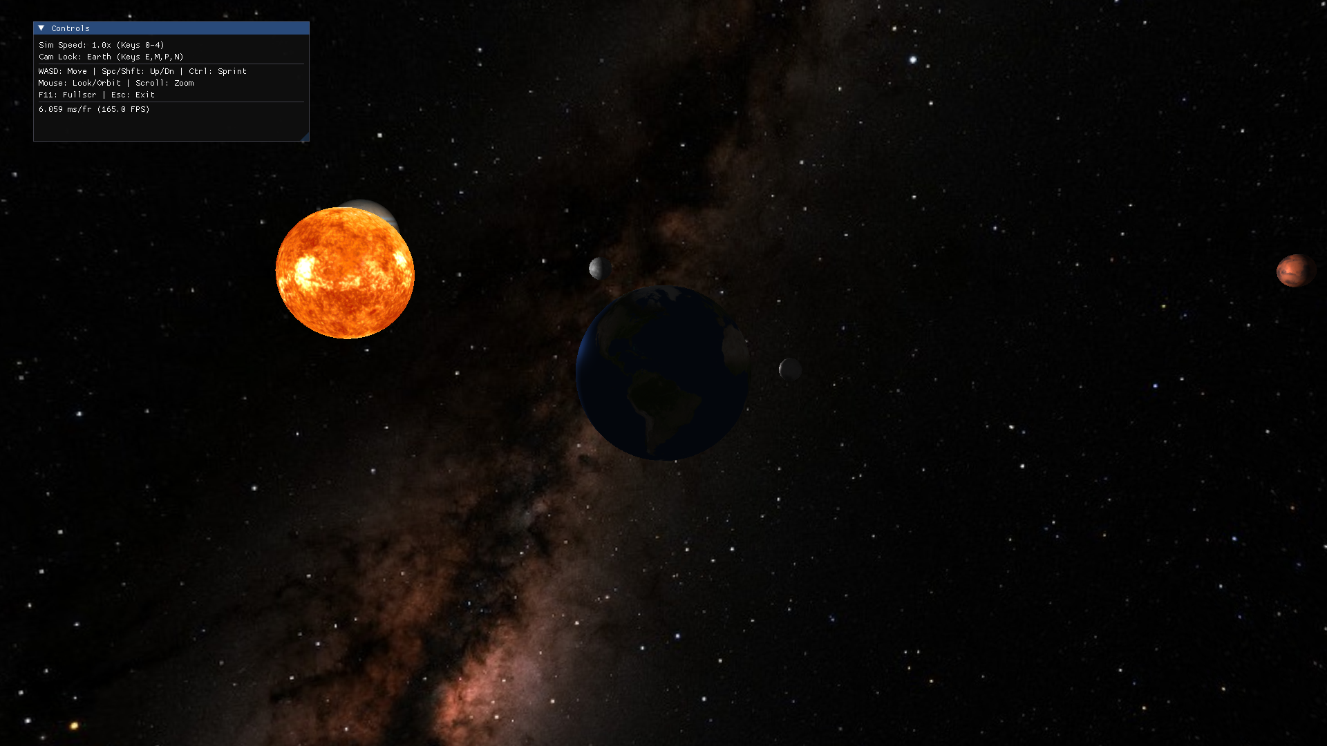 Cover image for 3D Solar System Simulation